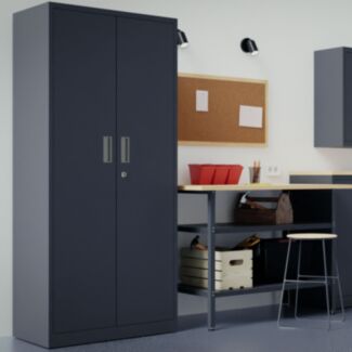 Großer Metallschrank 180x80x45 abschließbar  - Hover