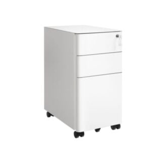 Rollcontainer mit Schloss, Metall, 59.2x30x46cm
